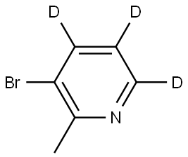 2768655-33-8 3-bromo-2-methylpyridine-4,5,6-d3