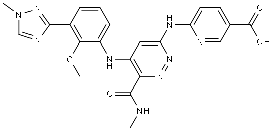 2-chloro-N-(3-((2,6-dioxopiperidin-3-yl)amino)phenyl)acetamide 结构式