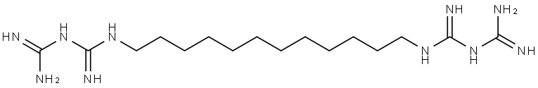 2,4,17,19-Tetraazaeicosanediimidamide, 3,18-diimino- Structure