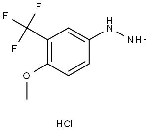 2806390-79-2 Hydrazine, [4-methoxy-3-(trifluoromethyl)phenyl]-, hydrochloride (1:1)