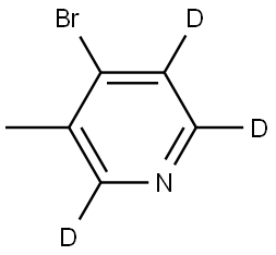 4-bromo-3-methylpyridine-2,5,6-d3|