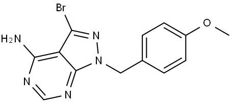 2814576-08-2 3-溴-1-(4-甲氧基苄基)-1H-吡唑并[3,4-D]嘧啶-4-胺