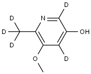 5-methoxy-6-(methyl-d3)pyridin-2,4-d2-3-ol|