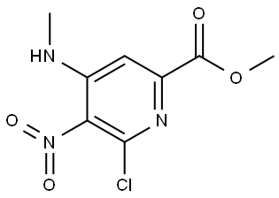 2839640-07-0 6-氯-4-(甲氨基)-5-硝基吡啶甲酸甲酯
