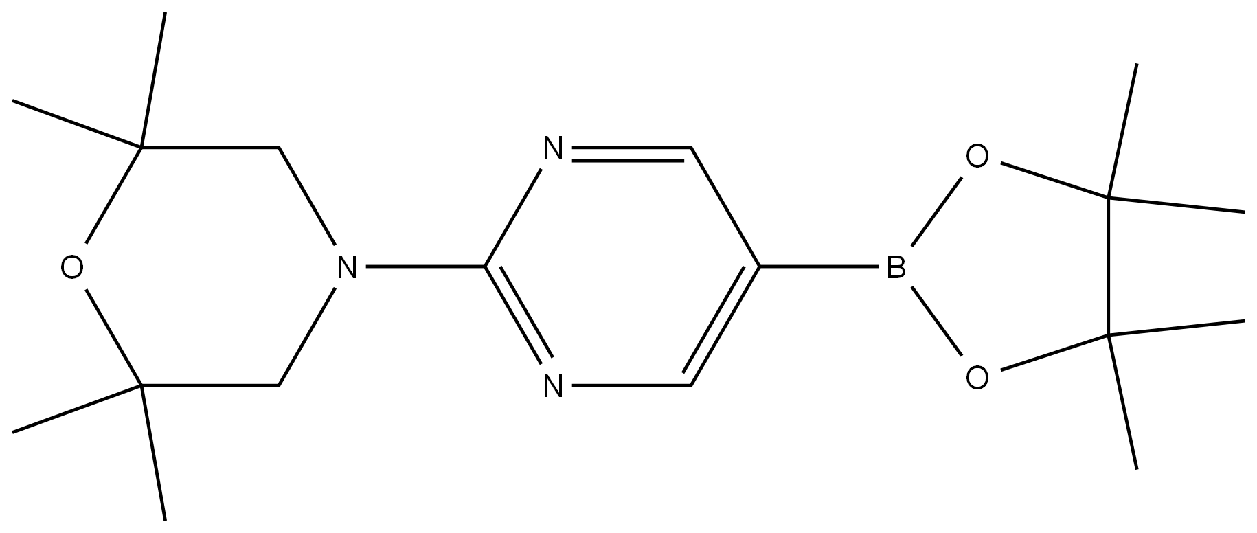 2,2,6,6-Tetramethyl-4-[5-(4,4,5,5-tetramethyl-1,3,2-dioxaborolan-2-yl)-2-pyri... 结构式