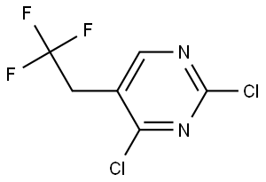 2,4-dichloro-5-(2,2,2-trifluoroethyl)pyrimidine|