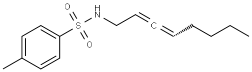 (S)-4-methyl-N-(octa-2,3-dien-1-yl)benzenesulfonamide,2866045-24-9,结构式