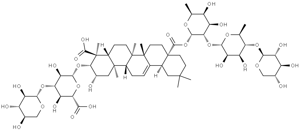 Spinasaponin E Structure