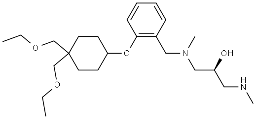 化合物 CARM1-IN-4 结构式