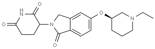 WIZ degrader 4 Structure