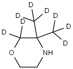 3,3-bis(methyl-d3)morpholine-2,2-d2|