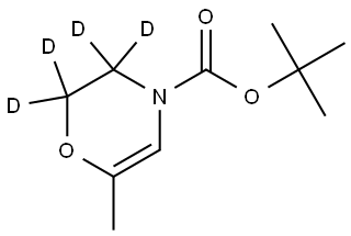 tert-butyl 6-methyl-2,3-dihydro-4H-1,4-oxazine-4-carboxylate-2,2,3,3-d4|