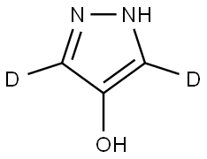 1H-pyrazol-3,5-d2-4-ol Struktur