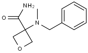 3-[benzyl(methyl)amino]oxetane-3-carboxamide|