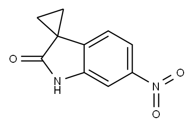 6'-nitrospiro[cyclopropane-1,3'-indoline]-2'-one,2891598-84-6,结构式
