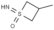 1-亚氨基-3-甲基-1l6-噻烷1-氧化物 结构式