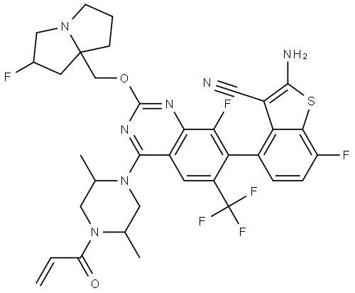 BBO-8520, KRAS G12C 抑制剂,2893809-51-1,结构式