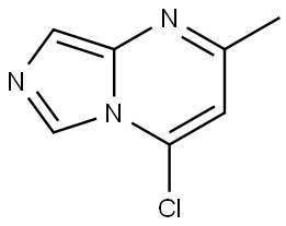 Imidazo[1,5-a]pyrimidine, 4-chloro-2-methyl- Struktur