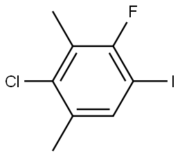 2-Chloro-4-fluoro-5-iodo-1,3-dimethylbenzene|2-氯-4-氟-5-碘-1,3-二甲基苯