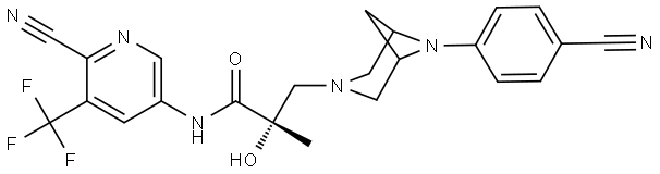 化合物 AR ANTAGONIST 5,2902679-53-0,结构式
