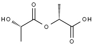 (2R)-2-{[(2S)-2-hydroxypropanoyl]oxy}propanoic acid Struktur