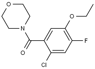2918831-93-1 (2-chloro-5-ethoxy-4-fluorophenyl)(morpholino)methanone
