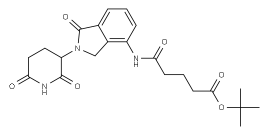 Lenalidomide-CO-C3-COO(t-Bu) Struktur