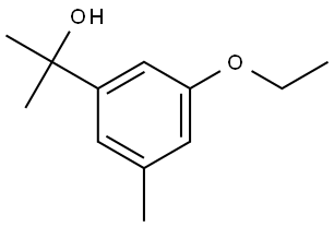 2-(3-ethoxy-5-methylphenyl)propan-2-ol Structure