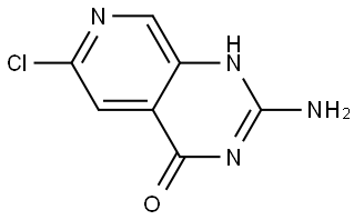 2-amino-6-chloro-1H,4H-pyrido[3,4-d]pyrimidin-4-one Structure