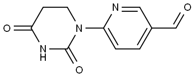 6-(2,4-二氧代四氢嘧啶-1(2H)-基)烟醛, 2925069-70-9, 结构式