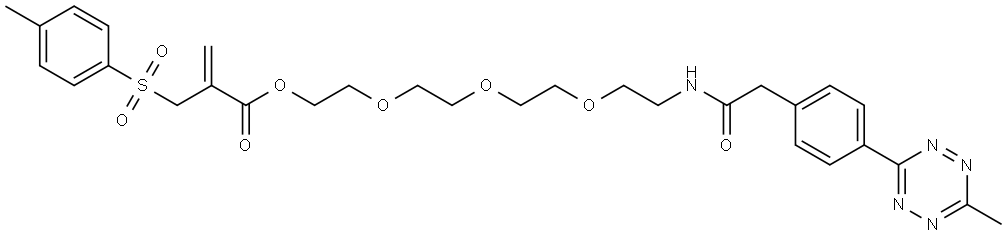 IC-MethylTetrazine Struktur