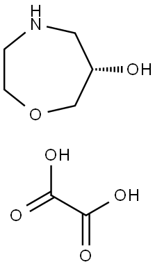(6S)-1,4-oxazepan-6-ol Structure