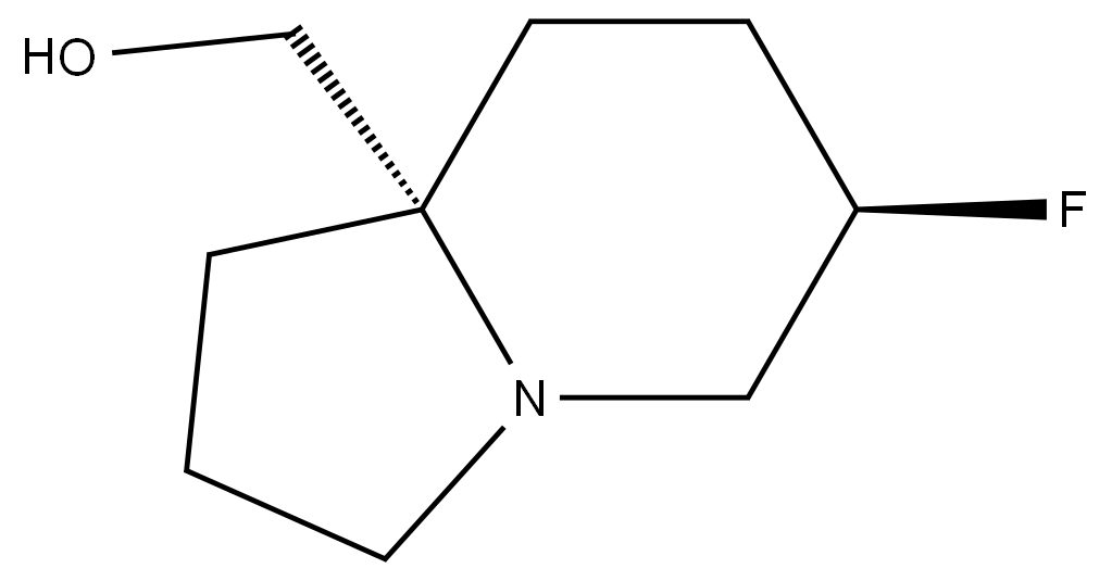 ((6R,8AS)-6-氟八氢中氮茚-8A-基)甲醇,2940879-93-4,结构式