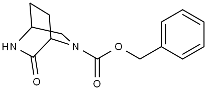 benzyl 6-oxo-2,5-diazabicyclo[2.2.2]octane-2-carboxylate Structure