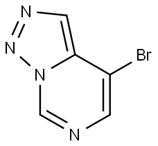 4-bromotriazolo[1,5-c]pyrimidine Structure