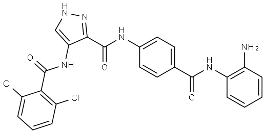 CDK/HDAC-IN-3 Struktur