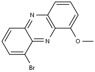 Phenazine, 1-bromo-9-methoxy- Struktur