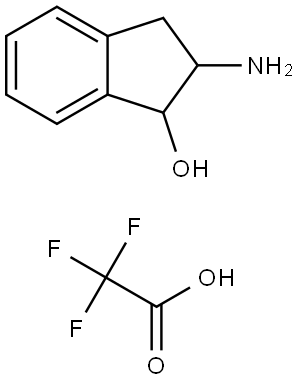 2,2,2-trifluoroacetic acid 化学構造式