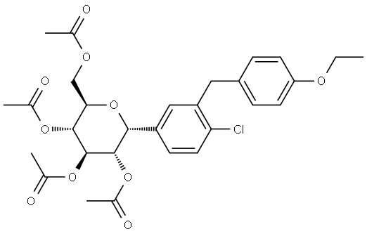 Dapagliflozin Impurity 54 Struktur