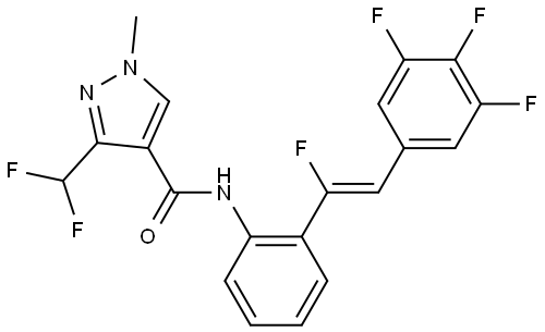 化合物 Succinate dehydrogenase-IN-1, 2969128-94-5, 结构式