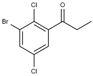 1-(3-溴-2,5-二氯苯基)丙烷-1-酮, 2969312-26-1, 结构式