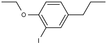 1-ethoxy-2-iodo-4-propylbenzene Struktur