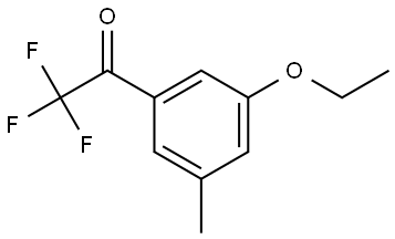 1-(3-ethoxy-5-methylphenyl)-2,2,2-trifluoroethanone|1-(3-乙氧基-5-甲基苯基)-2,2,2-三氟乙酮