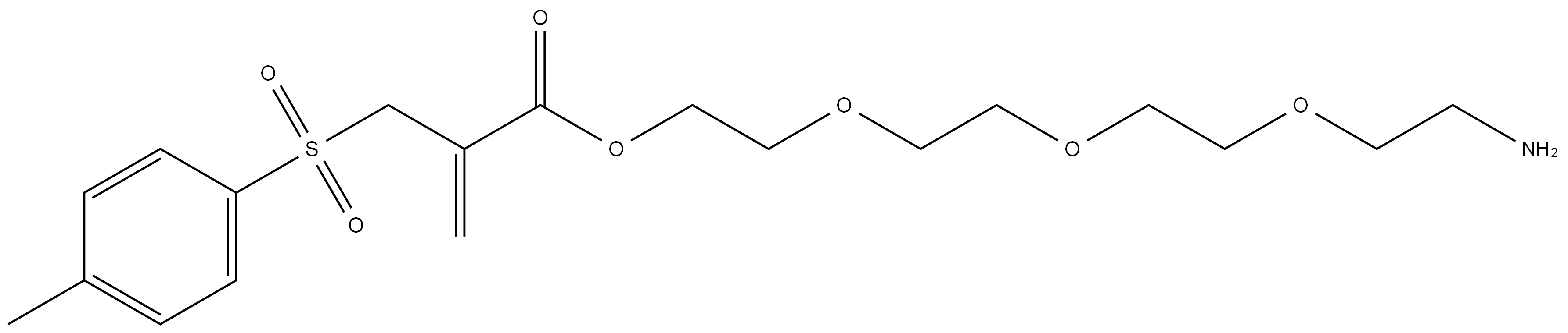 氨基-四聚乙二醇-IC, 2980669-70-1, 结构式