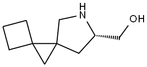 ((8S)-7-Azadispiro[3.0.45.14]decan-8-yl)methanol Structure