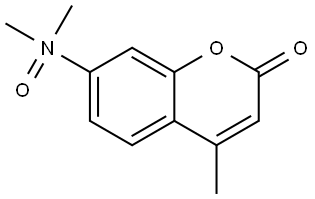 7-Dimethylamino-4-methylcoumarine-N-oxide Structure
