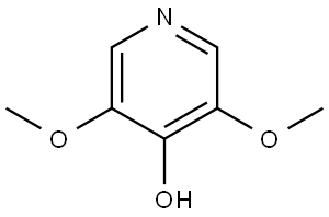 4-Pyridinol, 3,5-dimethoxy- Struktur