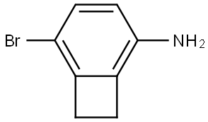 Bicyclo[4.2.0]octa-1,3,5-trien-2-amine, 5-bromo- Struktur