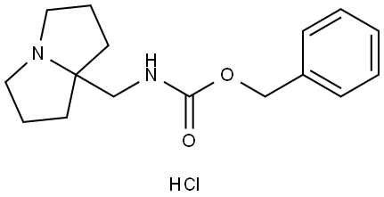 3026677-44-8 benzyl  N-({hexahydro-1H-pyrrolizin-7a-yl}methyl)carbamate hydrochloride