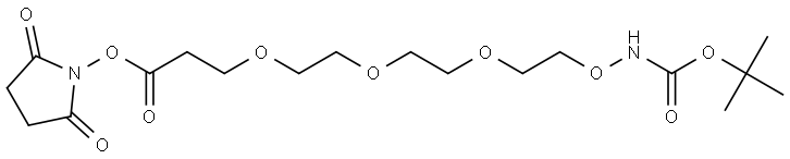 3026791-65-8 叔丁酯-氨氧基-三聚乙二醇-琥珀酰亚胺酯